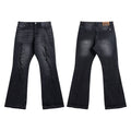 Hellstar Flare Black Wash Denim Jeans