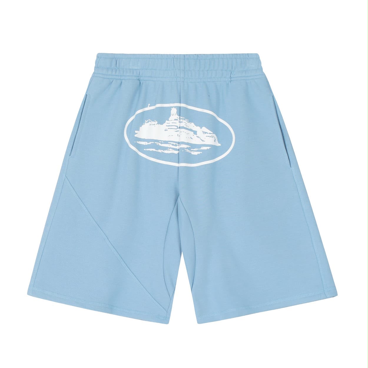 Corteiz Island Light Blue Shorts