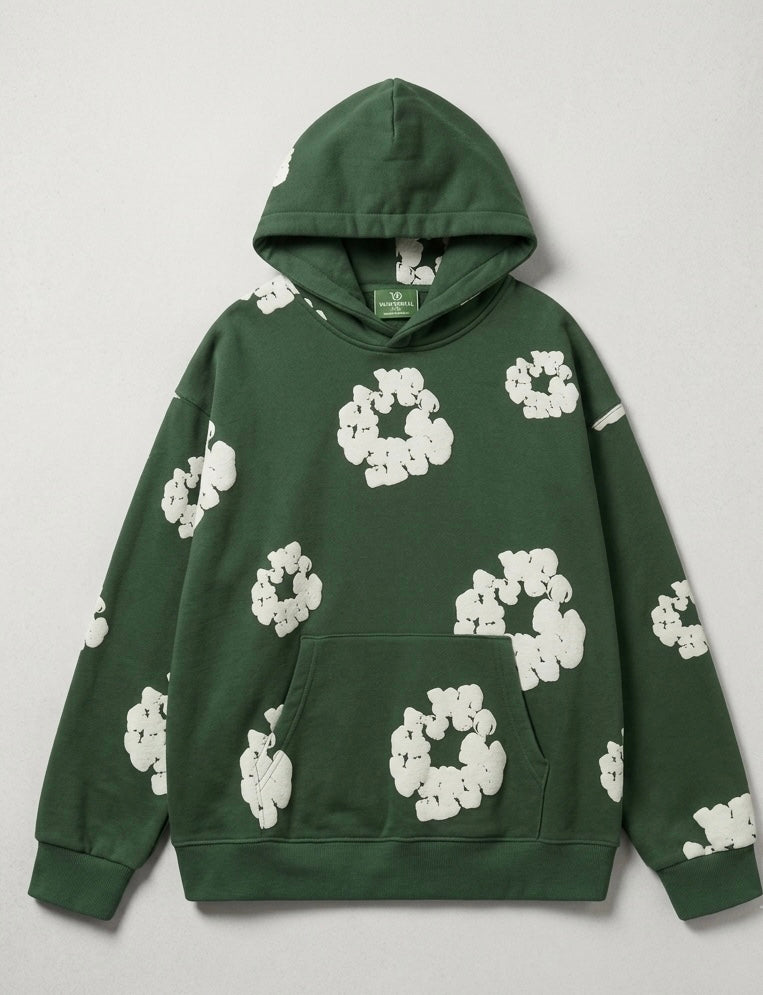 Green Denim Tears Hoodie