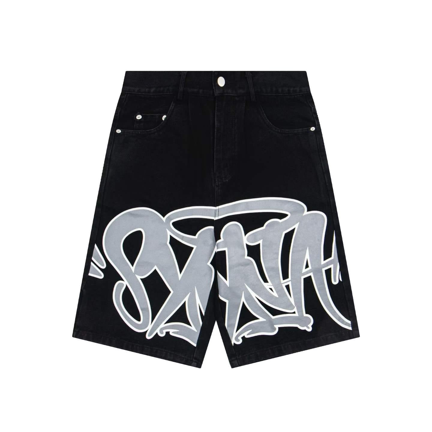 Syna Jean Shorts Black