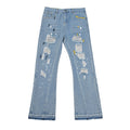Gallery Dept Distressed Paint Splatter Flare Denim Jeans