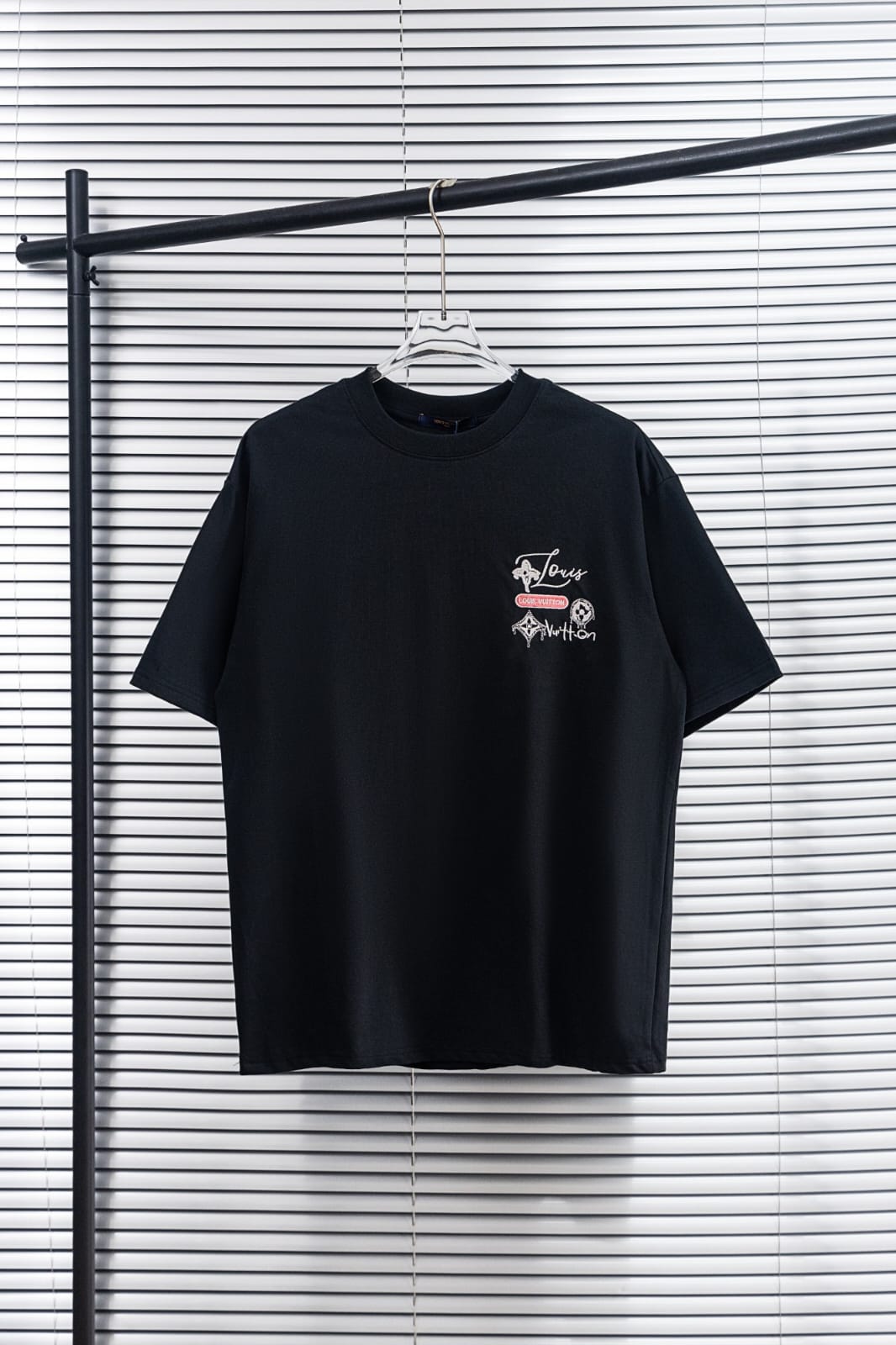 Louis Vuitton Multi Motifs Embroidered Black