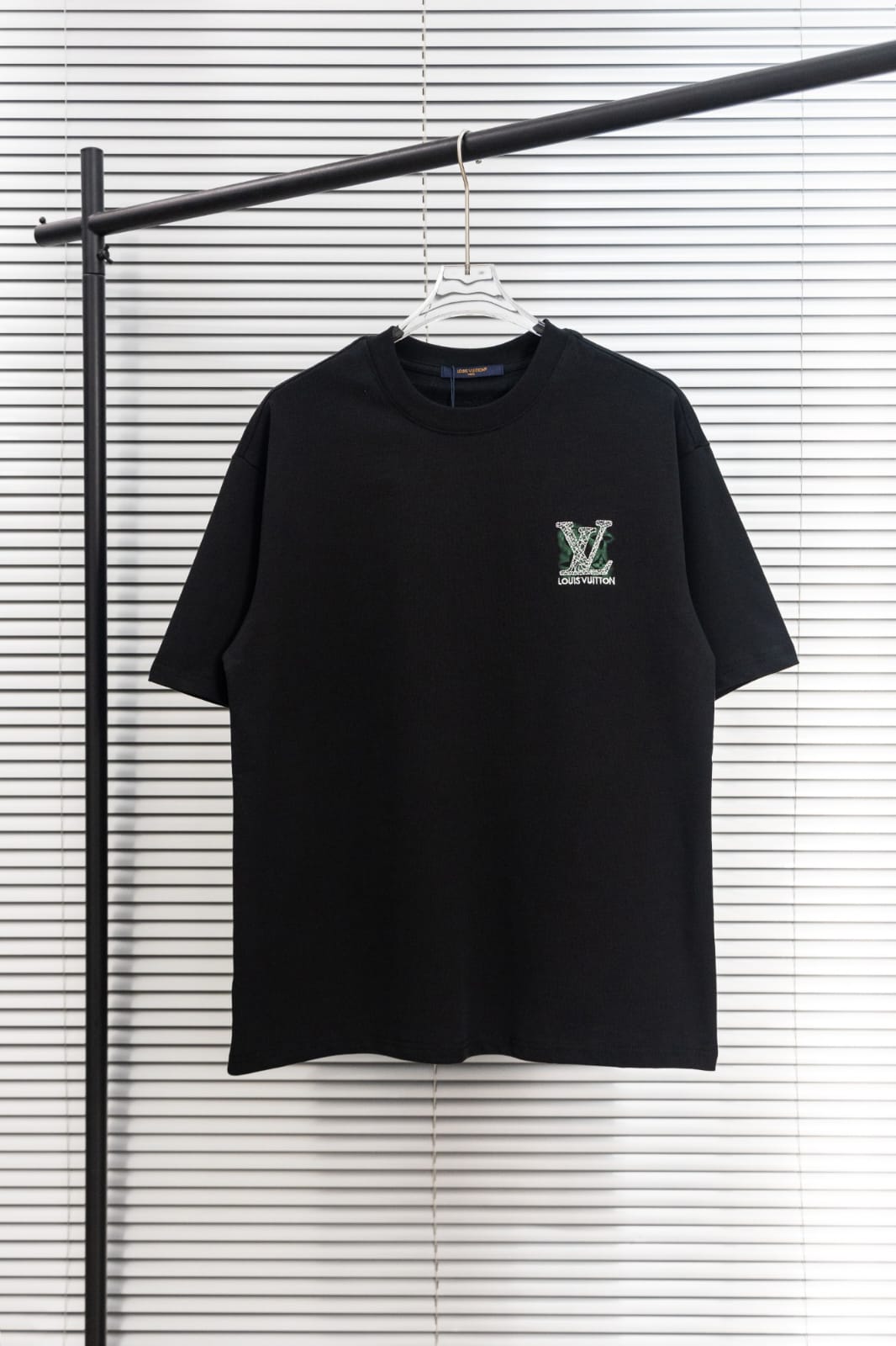 Louis Vuitton Embroidered LV Monogram Black