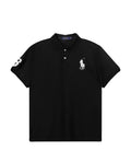 Polo Ralph Lauren Big Pony Mesh Polo Shirt Black