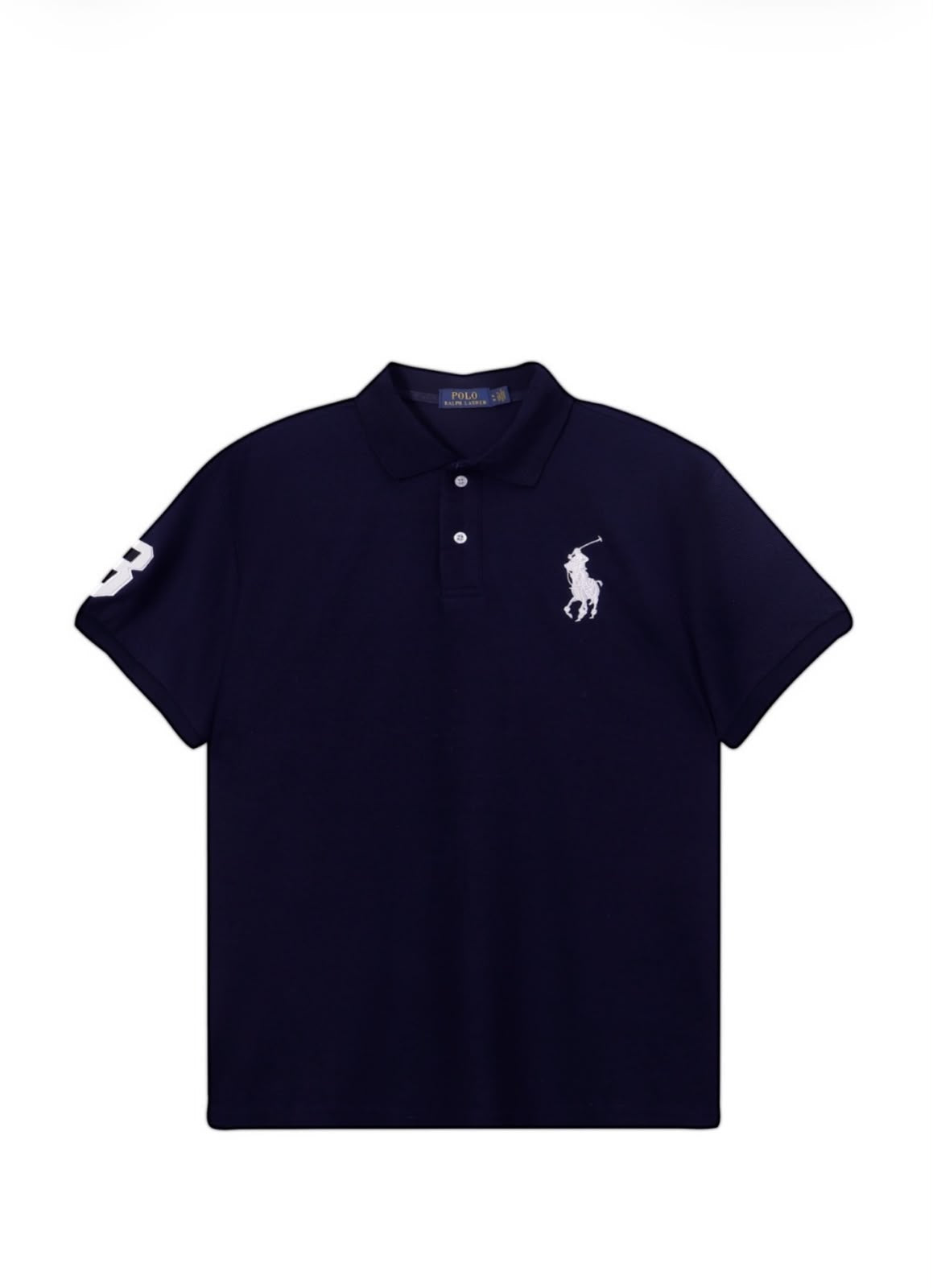 Polo Ralph Lauren Big Pony Mesh Polo Shirt Black